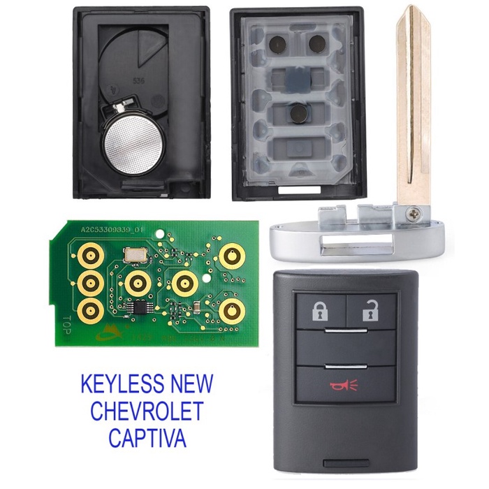 Smart Keyless Chevrolet Captiva Fl3 Asli 100%