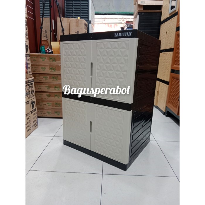 LEMARI PLASTIK 2 SUSUN