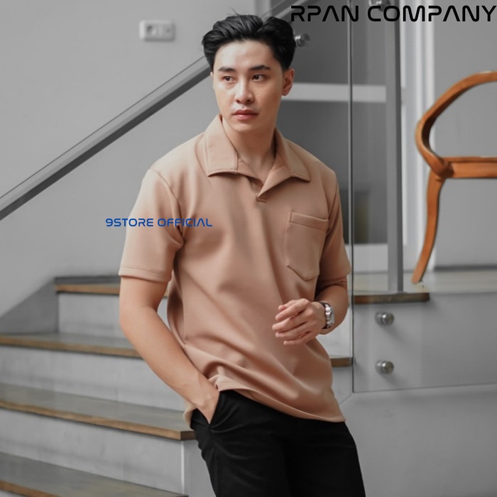 ATW- Polo Shirt SCUBA / Baju Polo Kerah SCUBA Spandek / Shirt Polo Pria.