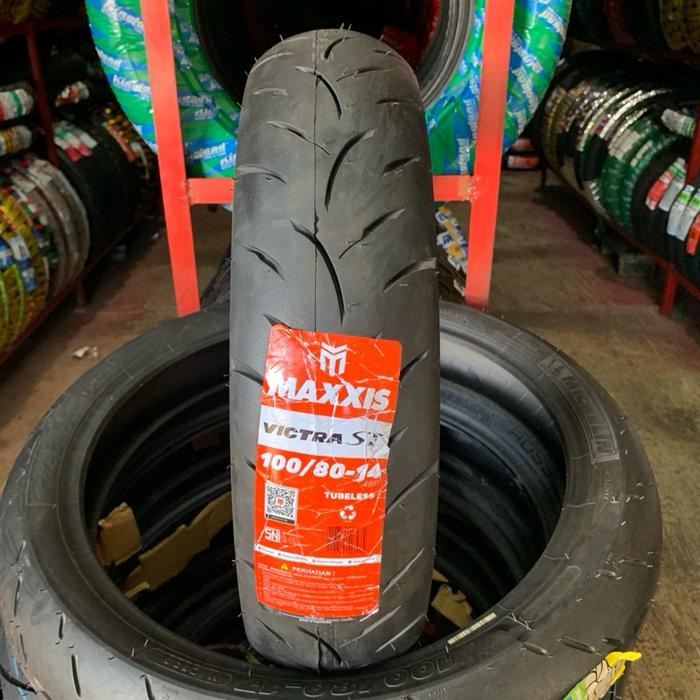 Ban Matic MAXXIS VICTRA 90/80-14 100/80-14 70/90-14 80/90-14 90/90-14 tubeles matic