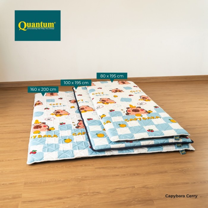 Kasur Lipat Quantum Travel Bed 80 Cm Gulung Lantai Matras