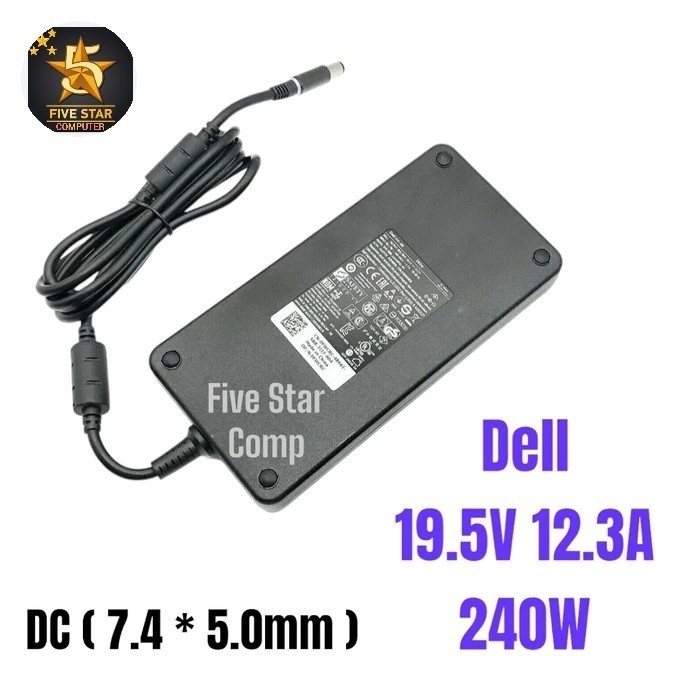 BISA GOSEND ADAPTOR CHARGER LAPTOP DELL G3 G5 G7 G15 3500 5500 7500 SE 5505 7700 5510 5511 5515