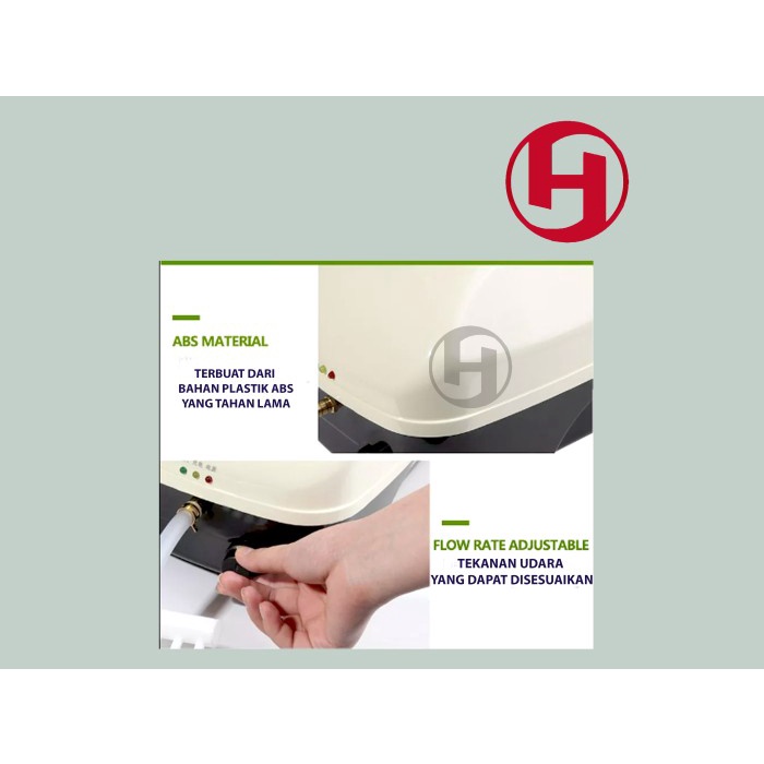 YT 818 AERATOR ACDC POMPA UDARA ACDC AQUARIUM KOLAM IKAN KOI