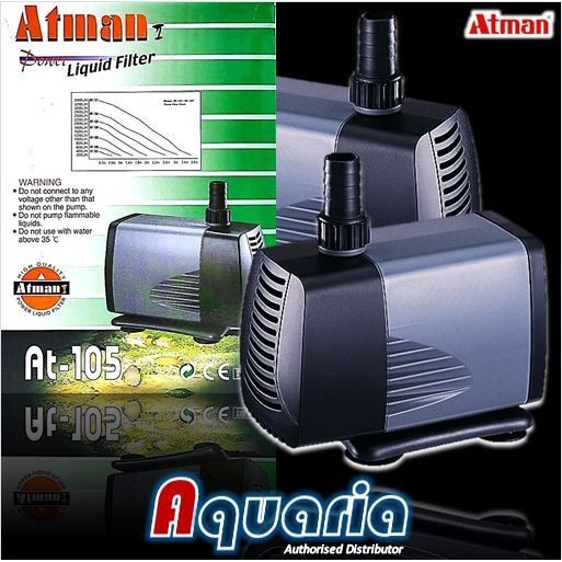 ATMAN AT-105 Pompa Air Aquarium Submersible Water Pump
