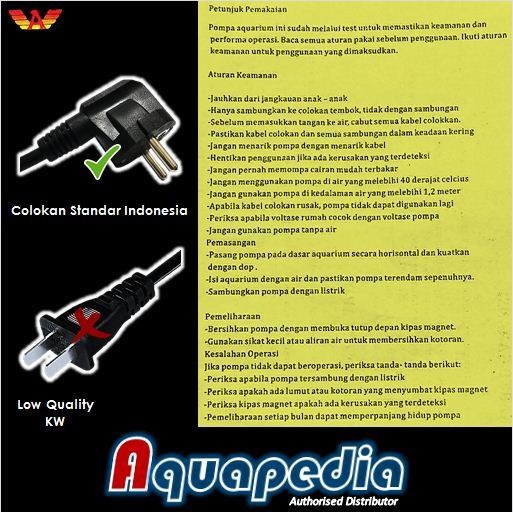 AQUILA P5600 Pompa Celup Aquarium & Kolam