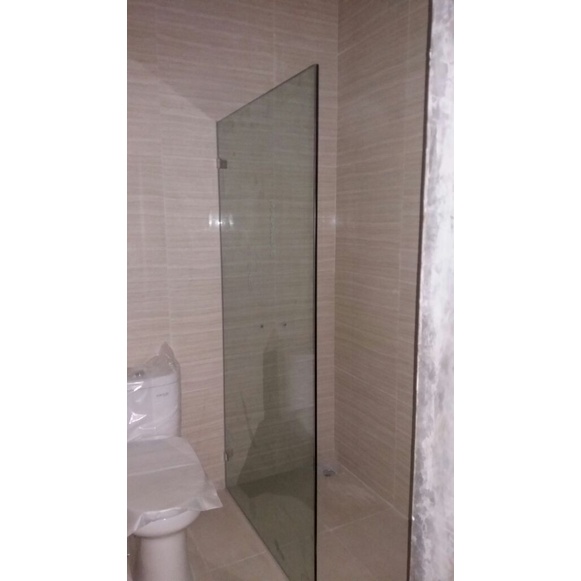 SEKAT KACA KAMAR MANDI PARTISI SHOWER 10 MM MULIA DEKKSON