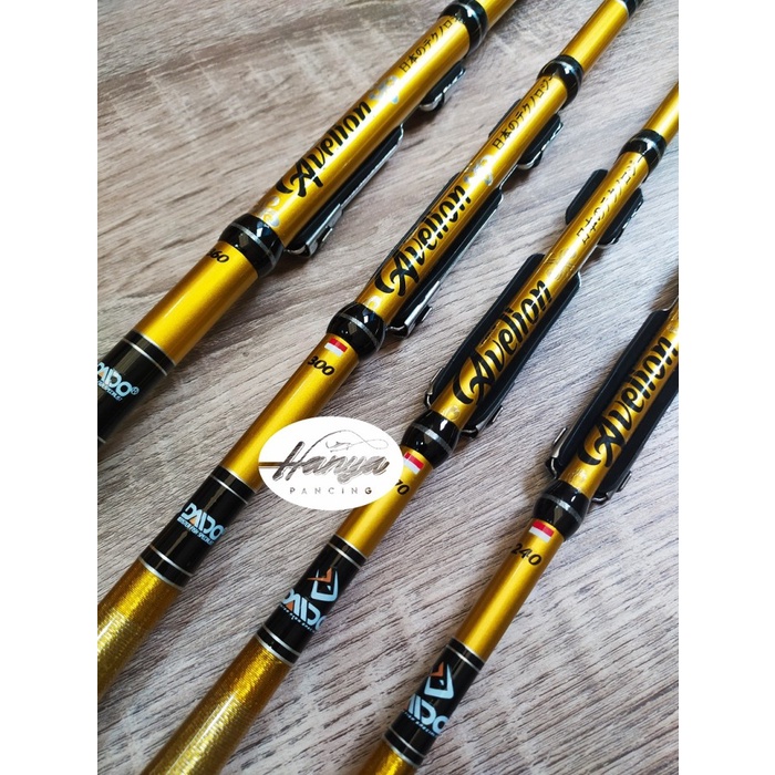 Joran Tegek Kolong Daido Avelion 240 270 300 360 450 Carbon Medium Promo