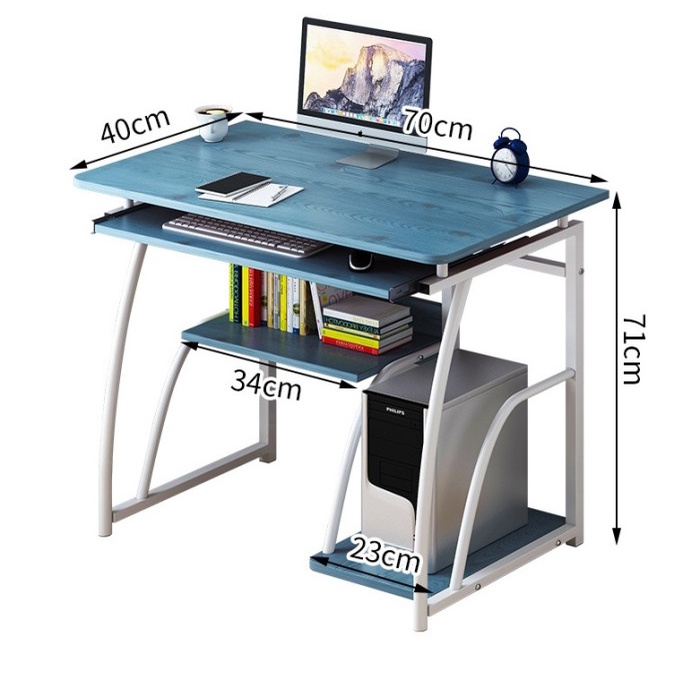 Mee Do Meja Belajar Komputer Minimalis Kerja Gaming