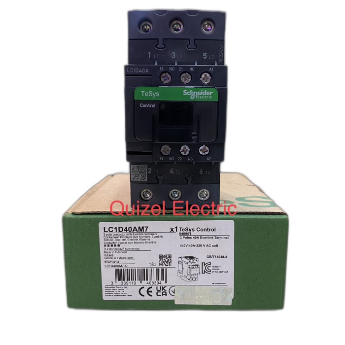 Grosir Kontaktor / Contactor Lcid40 Schneider