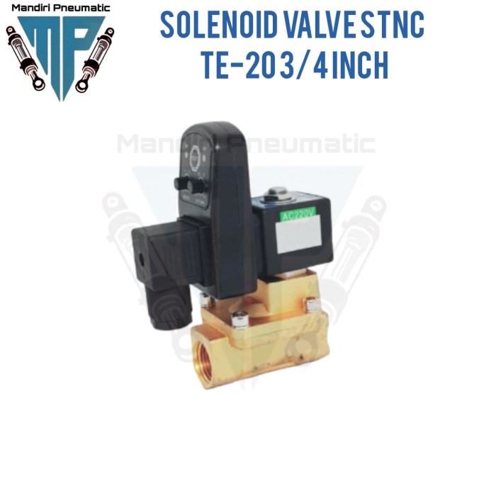 Unik Solenoid Valve Auto Drain Plus Timer 10Bar Ac220 Te-20 3/4Inch