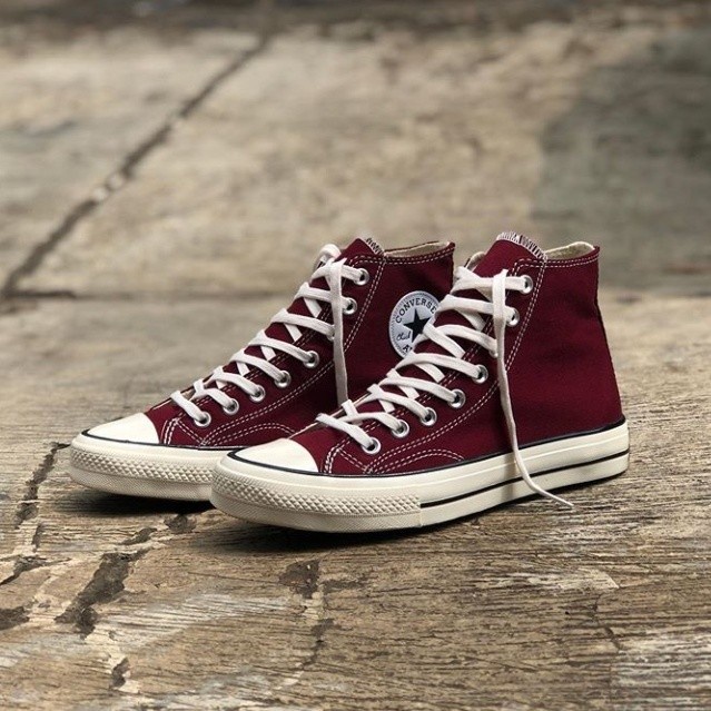 SEPATU CONVERSE ORIGINAL MAROON TINGGI 70S ALL STAR KLASIK PRIA WANITA