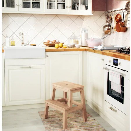 PREMIUM tangga bangku dapur / tangga serbaguna / bangku kayu