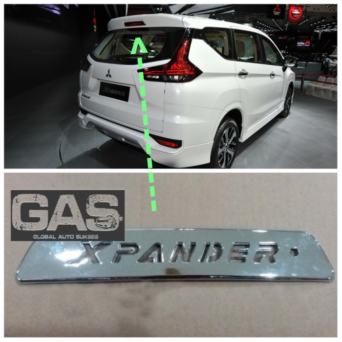 Garnish Hitam Spoiler Xpander Cover Lampu Spoiler Mitsubishi Xpander