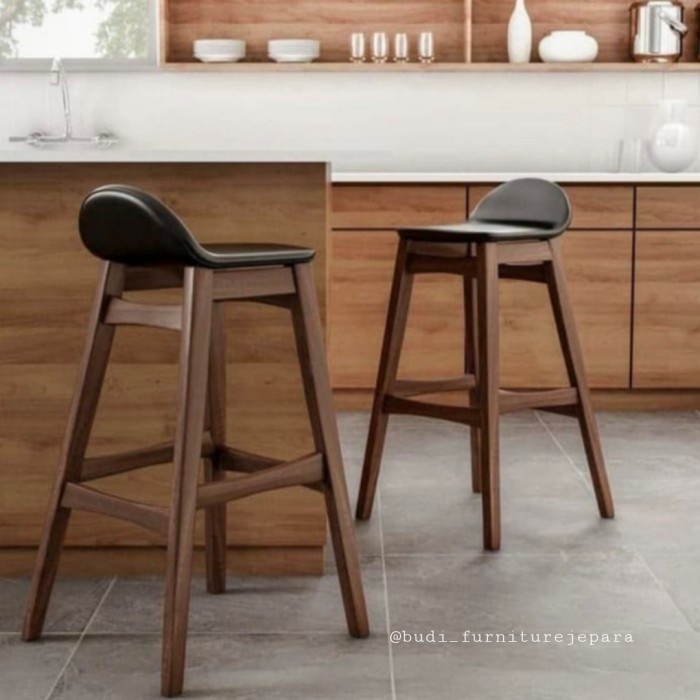 PREMIUM kursi bar kursi bar kayu jati kursi bar industrial kursi bar kayu