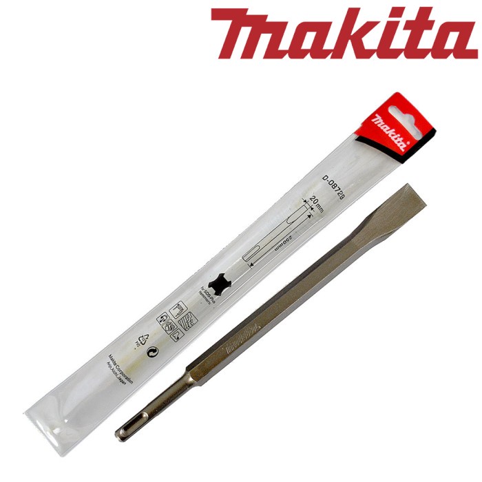 TERLARIS Mata Bobok Makita D-08729 SDS Cold Chisel Makita D 08729 with pouch