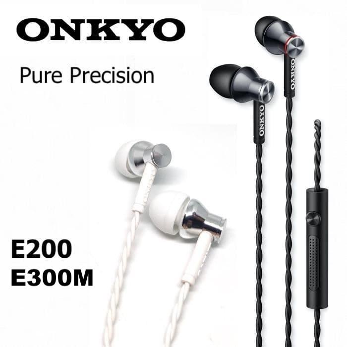HOT SALE Original Onkyo E200 Earphone Semi-Open Stereo High Fedility (No Box)
