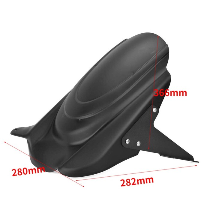 Spakbor Fender Belakang Motor Untuk Kawasaki Versys 650 KLE650