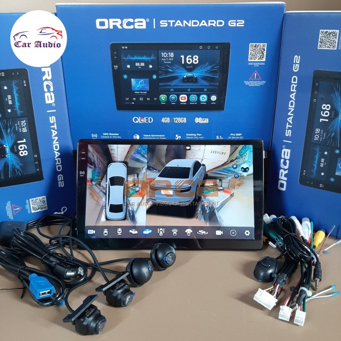 NEW Head Unit Android ORCA 9 inch / 10 inch ORCA RAM 4 GB / 128 GB