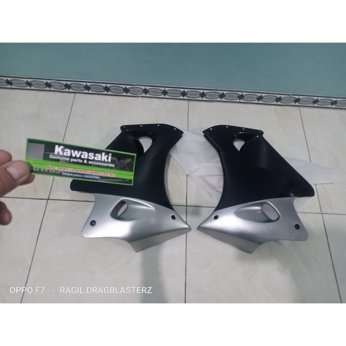 Fairing Bawah Ninja Rr Old Hitam Polos Original