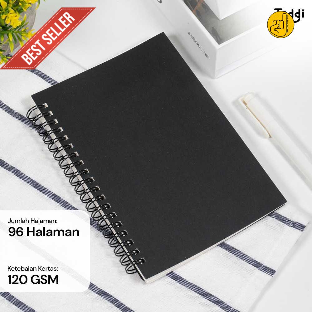 

baldan Toddi Buku Jurnal Softcover Notebook Diary 120GSM 96 Halaman Blank - BQ-N14 good quality