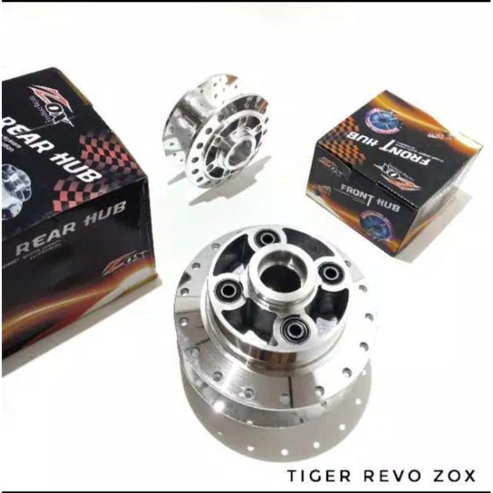 terbaru  tromol tiger revo depan belakang chrome - hub tromol tiger revolution - tiger revo
