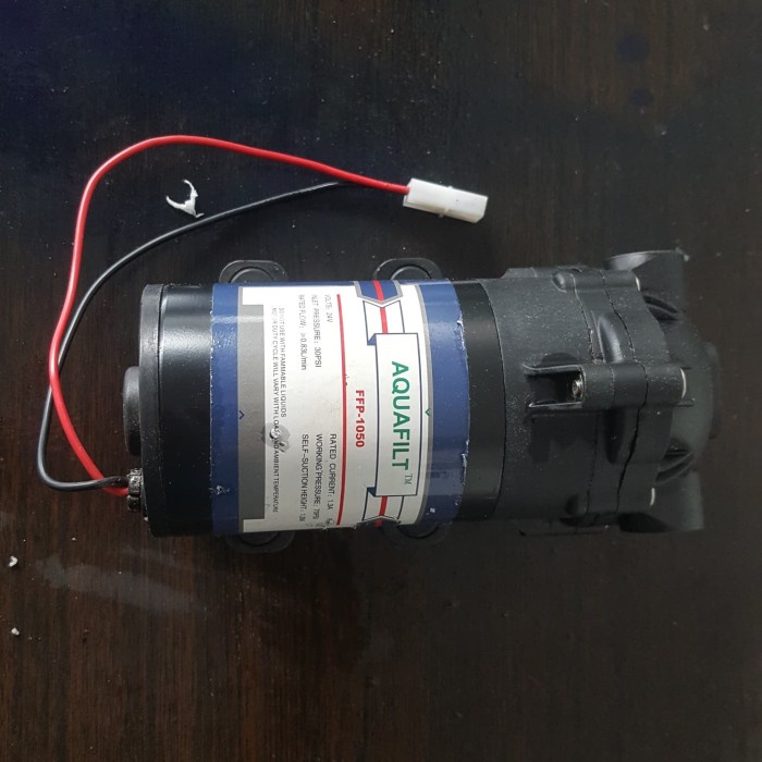 

pompa only booster pump 24v tanpa adaptor pompa mesin ro 100gpd