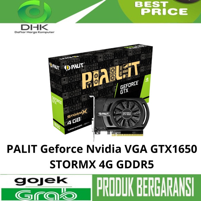 BISA GOSEND PALIT GEFORCE NVIDIA VGA GTX1650 STORMX 4G GDDR5