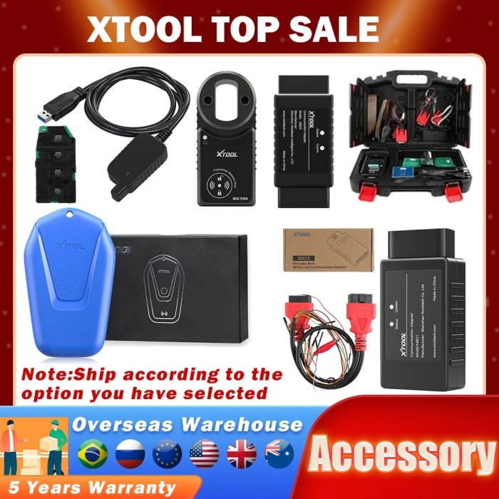 2023 Newest XTOOL KC100 KC501 KS01 M822 SK1 Adapter Professional Key