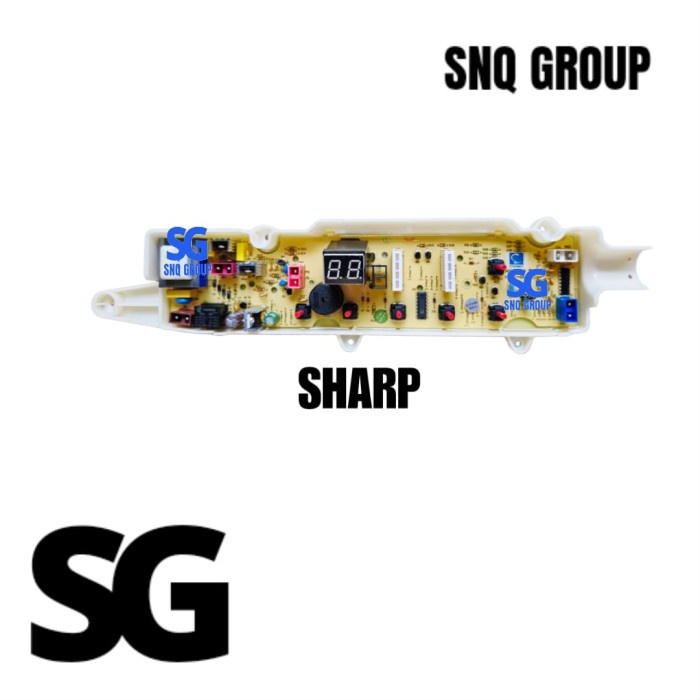 PCB mesin cuci sharp 1 tabung ES-F950P-GY - Modul mesin cuci sharp satu tabung - Otomatis mesin cuci