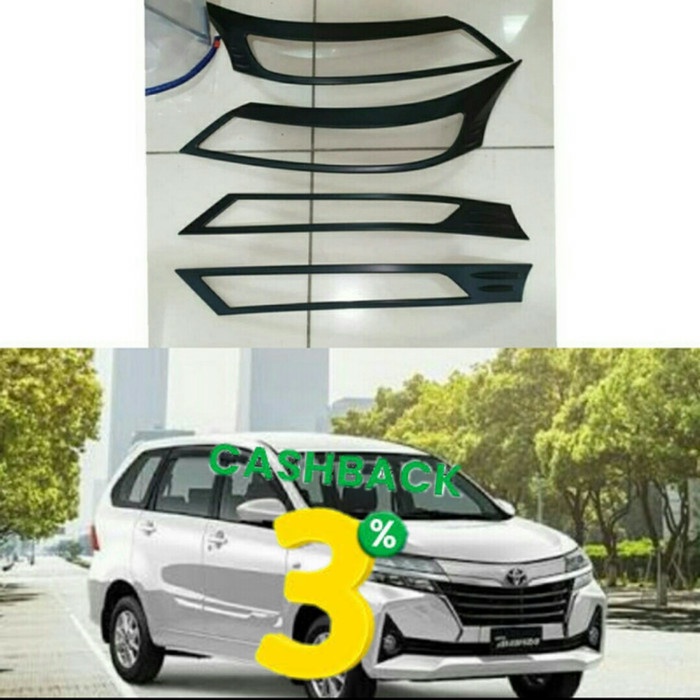 garnish list cover lampu depan AVANZA & XENIA 2019-2020