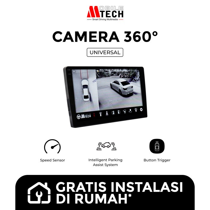 Mobiletech Kamera AVM AHD 360 Universal