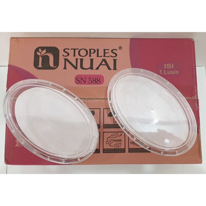 [Masih] Toples Oval Nuai 588 (12 pcs) / Toples Nastar -