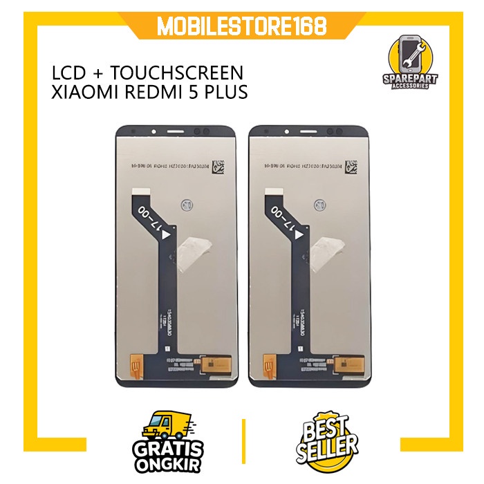 LCD TOUCHSCREEN XIAOMI REDMI 5+ / REDMI 5 PLUS FULLSET ORIGINAL