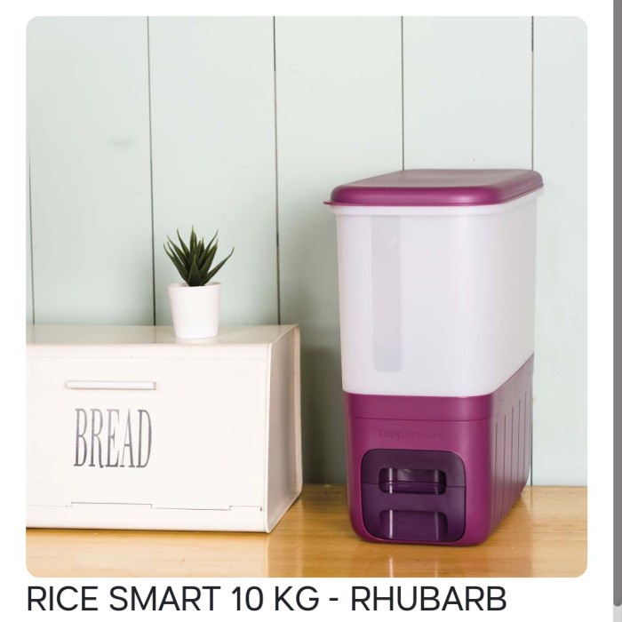 tempat beras tupperware 10kg Kode 534