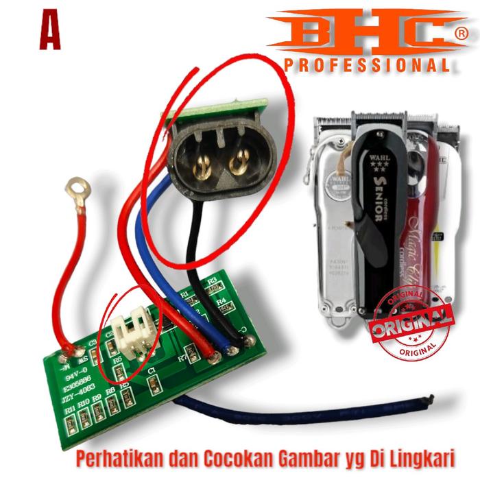 PCB Papan Modul Mesin Cukur Rambut Wahl Magic Clip Super Taper Legend Senior Cordless Sukucadang
