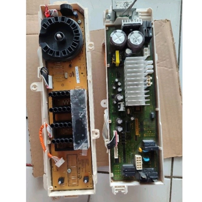 MODUL PCB MESINCUCI SAMSUNG FRONTLOADING WW75K5210YW ORIGINAL PART
