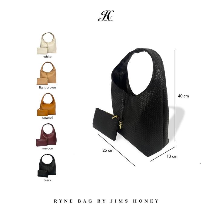 Sale Terbatas Jims Honey Tas Wanita Ryne Hobo Tote Bag Tas Bahu Tas Kantor Tas Jinjing Hand Bag