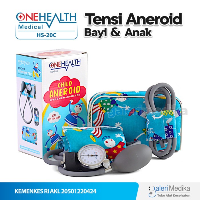 Ready Tensimeter Aneroid Anak OneHealth Child HS-20C / Tensimeter Anak