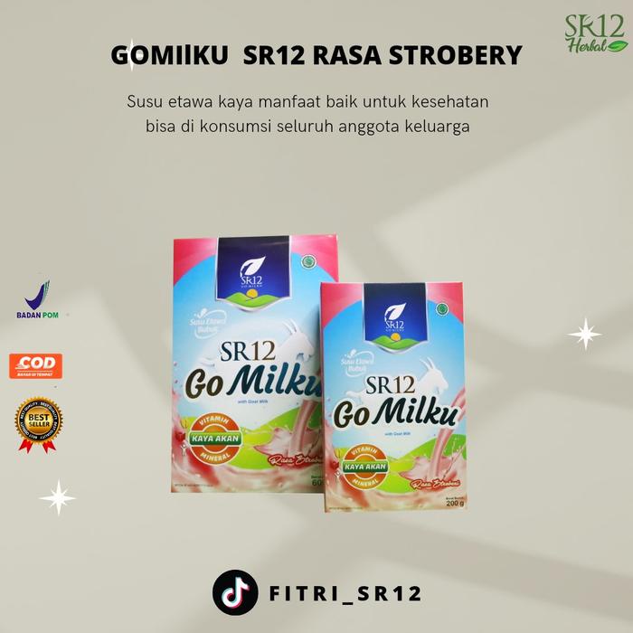 

GOMILKU SR12 STROBERI SUSU ETAWA YANG KAYA MANFAAT TERBARU