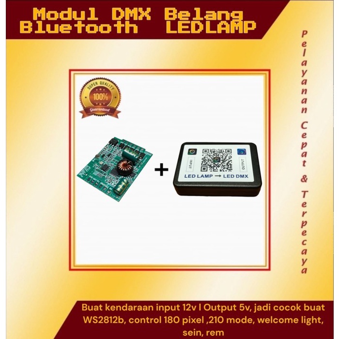 Modul Bluetooth LED DMX PCB V4 Modul ALIS Belang Led Kolong