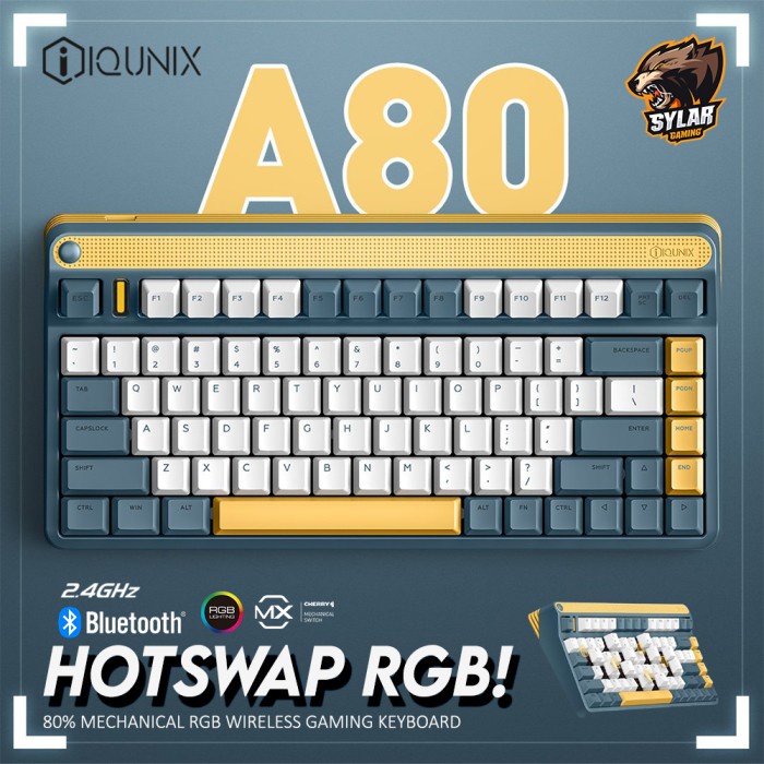 Iqunix A80 Explorer Wireless RGB Mechanical Keyboard