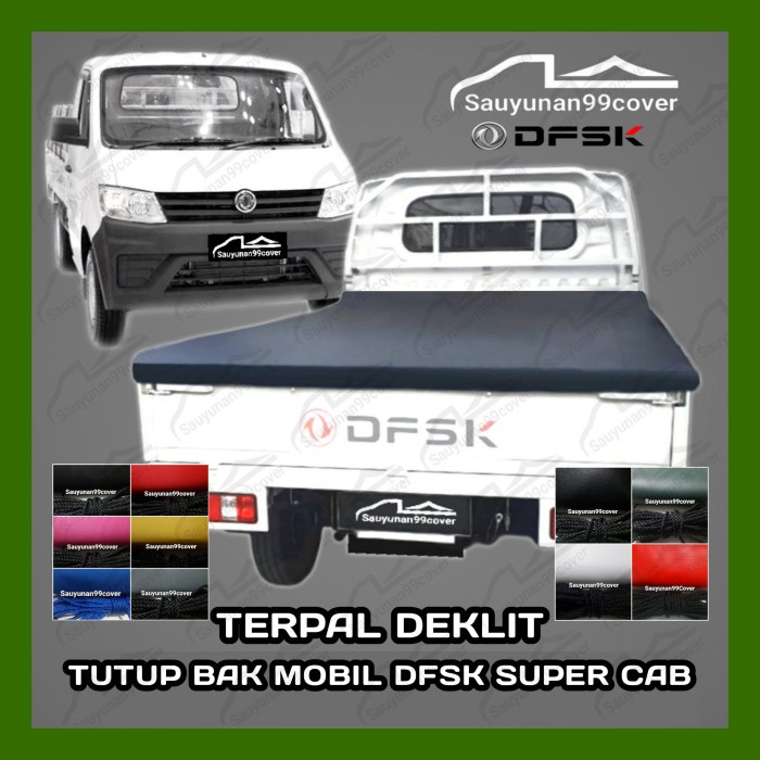 PREMIUM DFSK - Terpal cover bak tutup mobil pick up Dfsk super cab