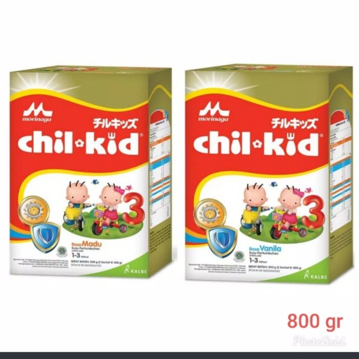 chil kid morinaga 800 gram vanila madu