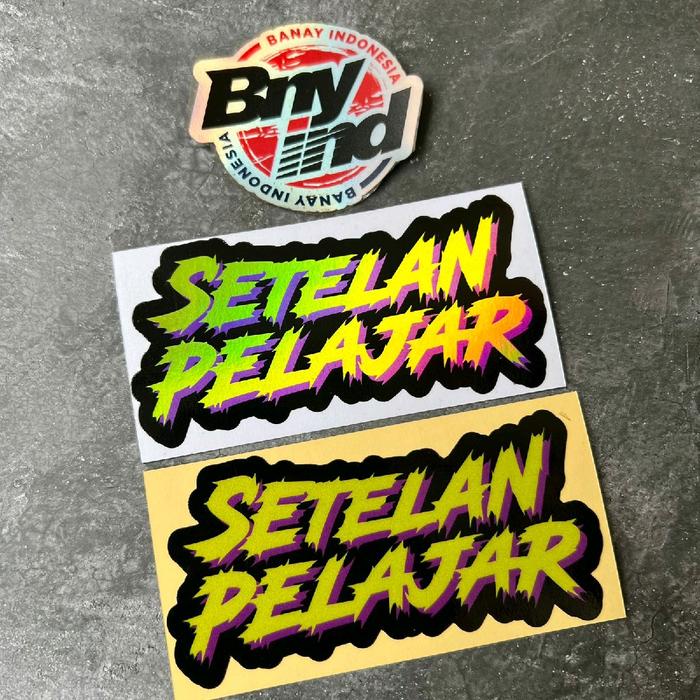 

Stiker Sticker Setelan Pelajar Princutt