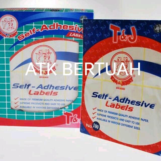 

Tom&Jerry Label Sticker Stiker Tempelan Nama Harga