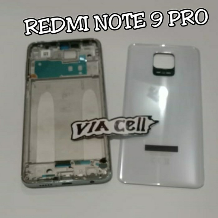 Casing housing kesing fullset Xiaomi Redmi Note 9 Pro original