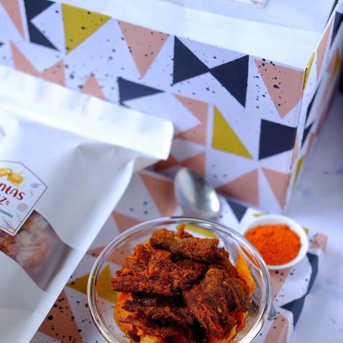 

BARANG TERLARIS Dendeng Kentang Bluntas Medium