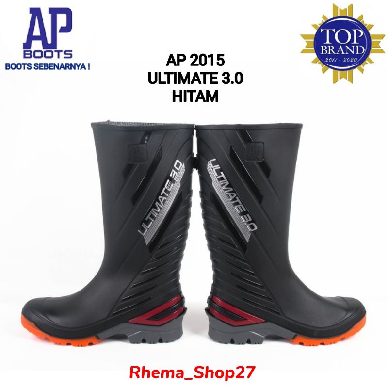 FREE ONGKIR AP BOOTS 2015 ULTIMATE 3.0 HITAM #TERBARU SEPATU BOOTS AP ULTIMATE SEPATU AP BOOTS