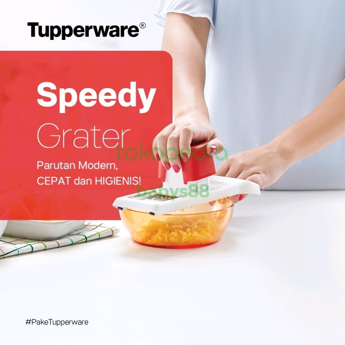 TERBARU SPEEDY GRATER TUPPERWARE - TUPPERWARE SPEEDY GRATER PARUTAN MULTI GUNA