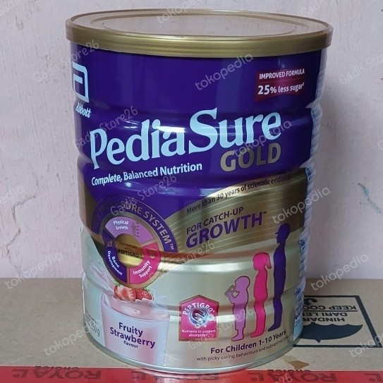 Diskon Pediasure Gold Triplesure Fruity Strawberry Milk 850 Gr Susu Singapore Cod